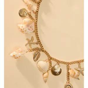 NEW Altar’d State Arula Seashell Seaside Breeze Statement Necklace thumbnail 2