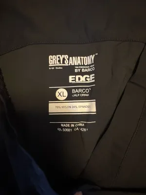 Scrub Top Grey's Anatomy thumbnail 2
