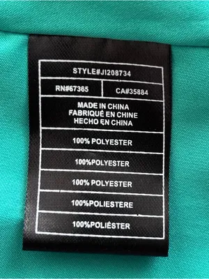 JACK by BB Dakota Emerald Green Maxi Dress M Strappy Slit front thumbnail 15