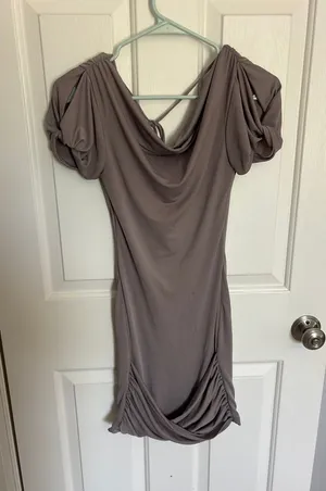 Wedding guest dress Gray Size XXS thumbnail 1