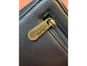 Thirty-One Black Wristlet Wallet with Zip Pocket thumbnail 3