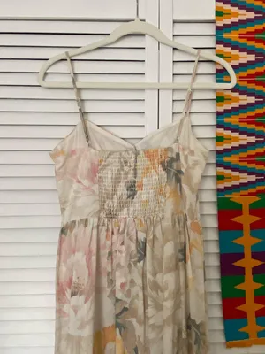 H&M Floral Fit & Flare Dress thumbnail 3