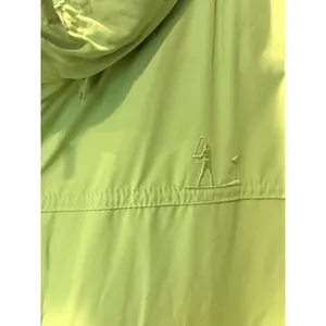 lizgolf Women’s NWT $69 Green Golf Windbreaker Vest Jacket Pouch Hoodie Zip XL thumbnail 4
