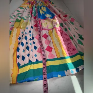 SheIn Vibrant Geometric Floral Midi Dress thumbnail 6