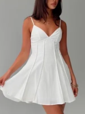 Princess Polly Dress White Mini thumbnail 5