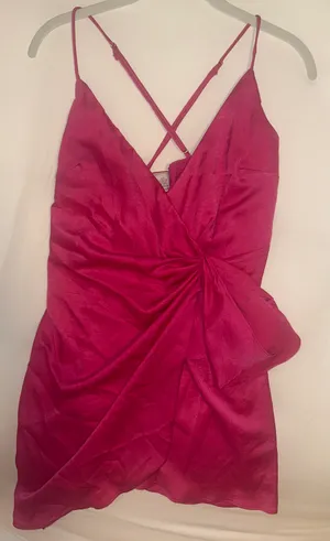 Selfie Leslie Medellin Pink Dress thumbnail 6