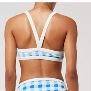 Revolve Solid And Striped The Scottie Bikini Top In‎ Greek Blue Sz S thumbnail 2