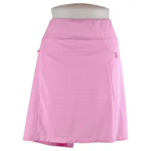 IBKUL Women's XL Pink Gingham Skort UPF Breathable Quick-Dry Cooling thumbnail 3