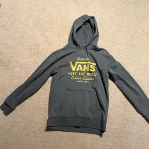 Vans Grey Hoodie in medium thumbnail 1