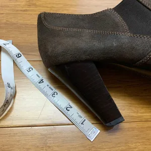 Sofft Womens Brown Suede Elastic Gore Heeled Shooties Ankle Boots Size 10M‎ thumbnail 8