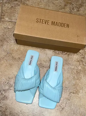 Steve Madden Blue Mentor Sandals thumbnail 2