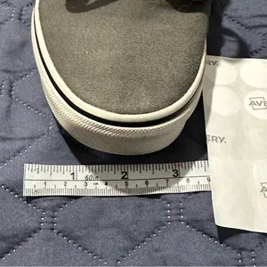 Vans grey sneakers lace up youth size 5 womens size 6.5 grunge 2000s alt skater thumbnail 4
