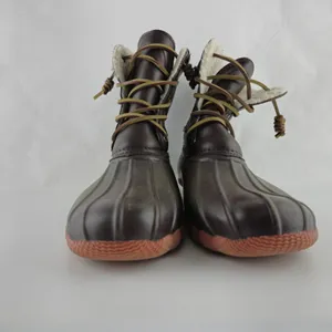 Seven7 Boots Womens 9 Rubber Duck Boots Faux Leather‎ Sheepskin Lining thumbnail 5