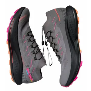 Salomon‎ Pulsar Trail PRO 2 Shoes Plum Kitten/Black/Pink Glow Women's Size 9.5 thumbnail 6