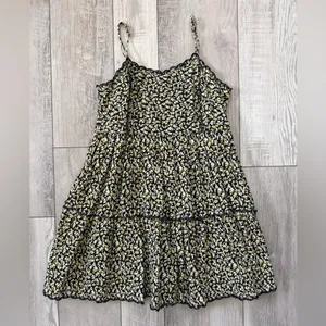 Urban Outfitters Hanna Scallop Whimsigoth Ditsy Grunge Floral Mini Dress small thumbnail 4