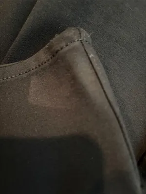 7 FOR ALL MANKIND black slim illusion pant thumbnail 6