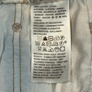 Levi’s 501 Distressed Denim Cutoff Shorts | Approx. Size 14 thumbnail 5