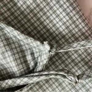 John Galt Plaid Shift Dress Mini White Gingham Preppy Pistachio Green Picnic thumbnail 10