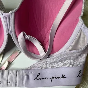 PINK Victoria's Secret PUSH UP everywhere push up/wear bra 36DD lilac pink color thumbnail 4