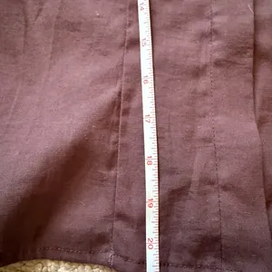 NWT Retro Stage Brown Women's button down Size 4 thumbnail 6