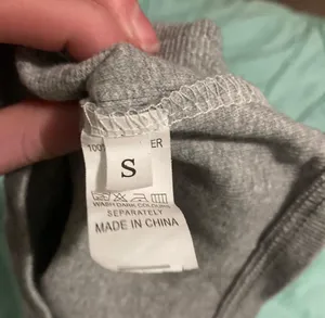 Amazon Gray Baby Tee thumbnail 3
