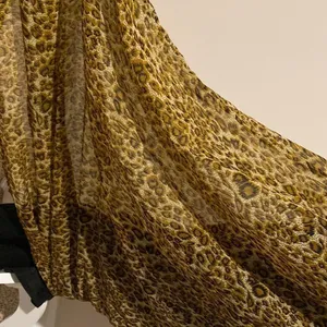 90’s vintage cheetah print maxi dress thumbnail 9