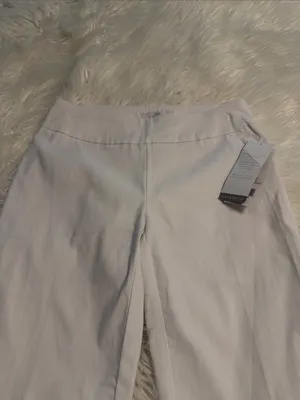 new directions White Bermuda Shorts Mid-Length Cut inseam 11” waist 30” size 6 thumbnail 8