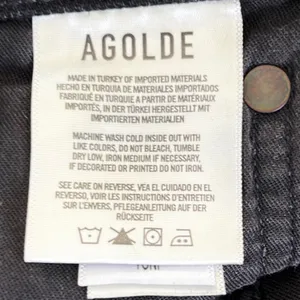 EUC AGOLDE Toni Crop Skinny Jeans thumbnail 7