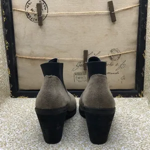 Gorgeous Suede Booties‎ Tan Size 8 thumbnail 2