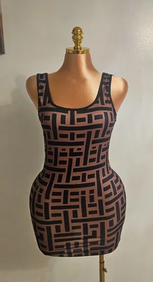 Women’s Y2k trendy mini dress thumbnail 1