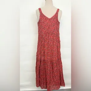 Joie Maxi Dress Tiered Flowing Summer Dress Tea Rose size small thumbnail 4