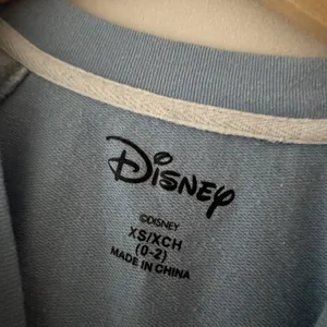 Disney Stitch Blue and White Short‎ Sleeve Top thumbnail 5