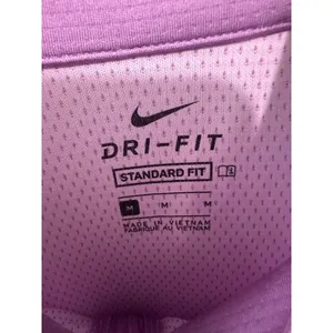 Nike Women's Dri-FIT Standard Fit Quarter Zip Track Pullover Shirt Jacket M thumbnail 6