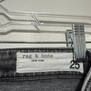 Rag & Bone Nina High-Rise Ankle‎ Flare Jeans in Broderick Size 25 thumbnail 6