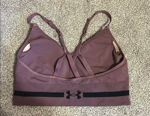 Under Armour Purple Sports Bra Seamless Design Medium Support thumbnail 2