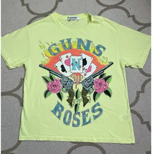 Daydreamer Guns N’ Roses Graphic Band T-Shirt Short Sleeve Rock Tee Size XS thumbnail 1