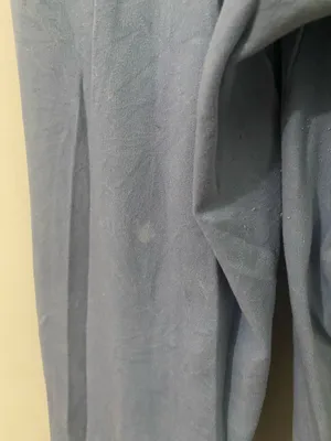 aerie OFFLINE Real Me Fold-Over Wide Leg Pants in Slate Blue thumbnail 3