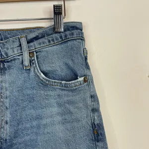 Agolde Nico Slim High Rise Ankle Distressed Button Fly Stretch Jeans Womens 28 thumbnail 5