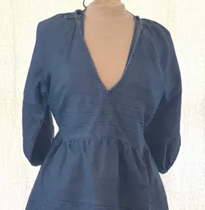 Free People Denim Dress thumbnail 1