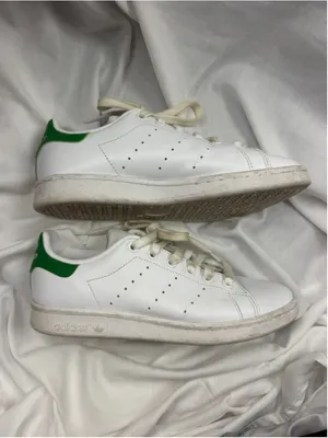 ⁠adidas Stan Smith White Fairway Green Sneakers 6 Low top court shoes Minimalist thumbnail 2