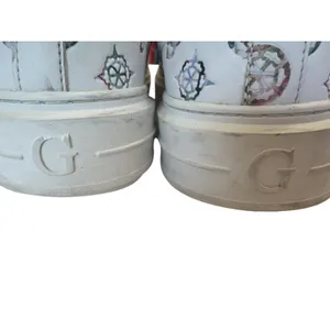 GUESS Denesa Platform Sneakers Chunky Treaded Shoes Womens Size 6 Casual White thumbnail 6