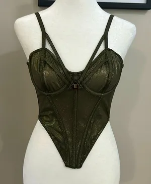 SAVAGE X FENTY Sparkle Lingerie Corset thumbnail 1