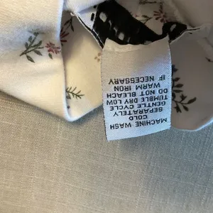 Floral Long Sleeve Top - Cream thumbnail 7
