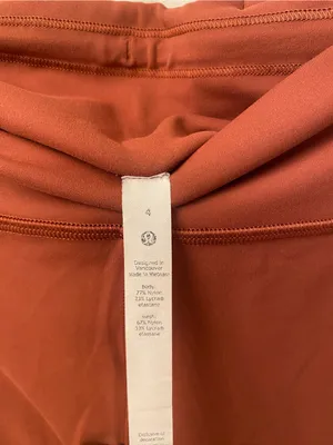 lululemon athletica High-Rise Capri Leggings in Rust thumbnail 4
