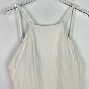 NWT Andie Swim The Asbury Rib One Piece Swimsuit Coconut Size Medium M $115 NEW thumbnail 3