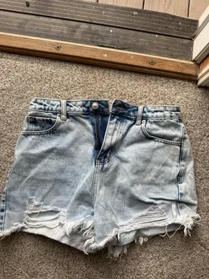 Princess Polly Denim Shorts thumbnail 3