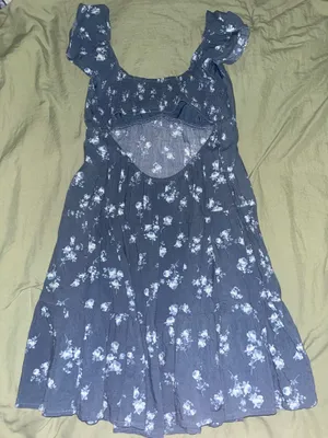 Hollister Dress Floral Blue thumbnail 2