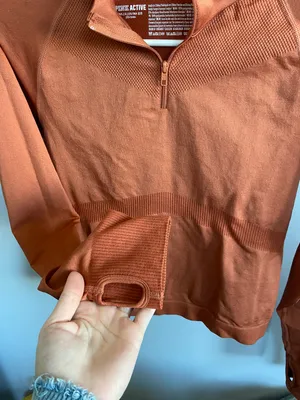 Pink Active Pullover thumbnail 3