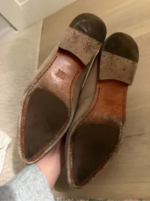 Frye Leather Mules thumbnail 4