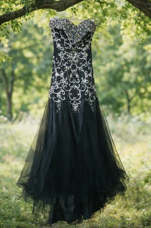 Prom dress Black Size 2 thumbnail 1